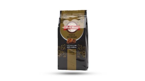 Café Forte e Encorpado Torrado e Moído - Premium Café Minas - Pacote 500g - Premium Café Minas